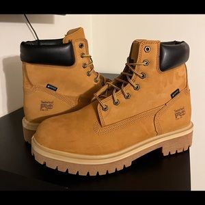 BRAND NEW Timberland PRO Steel Toe Boots, Mens 12, Tan